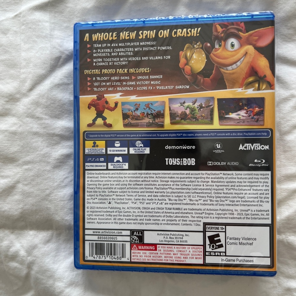 PS4Crash Team Rumble - never opened - Picture 3 of 4
